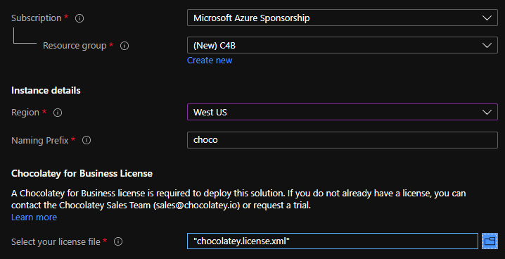 C4B Azure Environment basics step C4B Azure Environment basics step